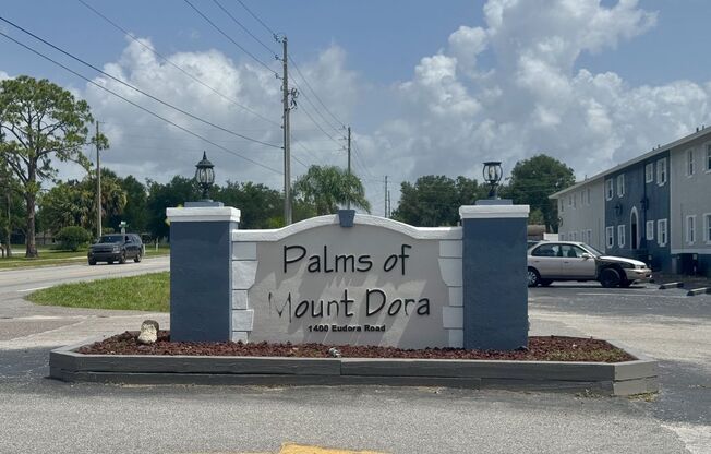 1 Bed/1 Bath, Ground Floor Condo in Palms of Mount Dora AVAILABLE NOW!