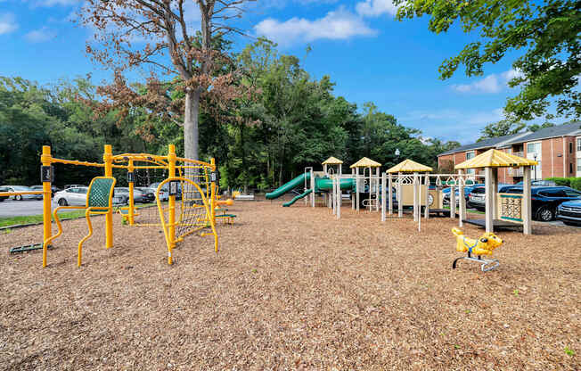 Ample And Open Children's Play Area at Columbia Pointe, Maryland