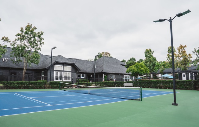Enjoy a competitive game on the Pickleball court