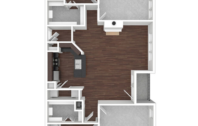 2 beds, 2 baths, 1,342 sqft, $2,020