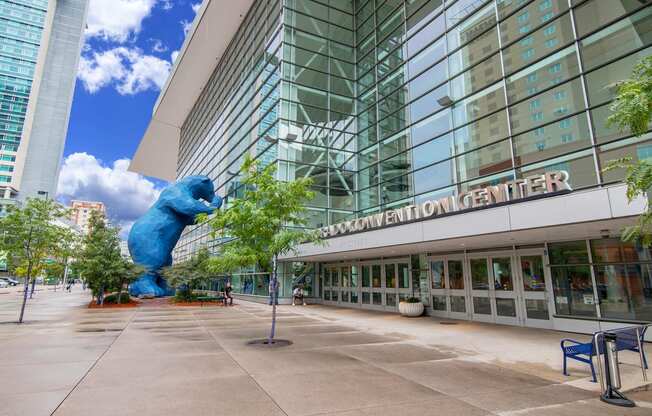 Denver Convention Center near 1000 Speer by Windsor, Denver, Colorado