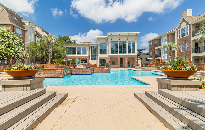 swimming pool with sundeck