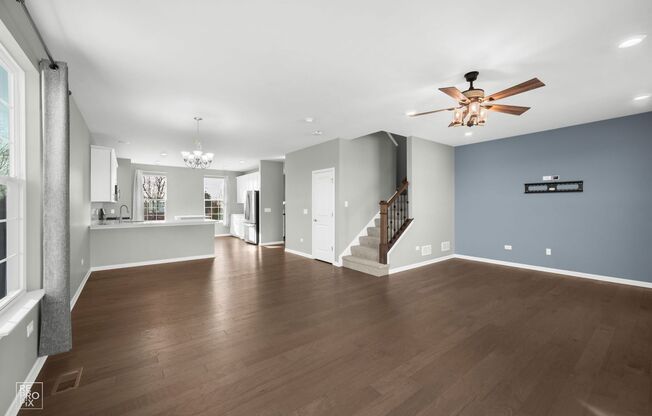 Oswego Townhome with Pond Views