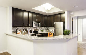 Channelside apartments in Fort Myers, Fl photo of Stylish Cabinetry in Kitchen