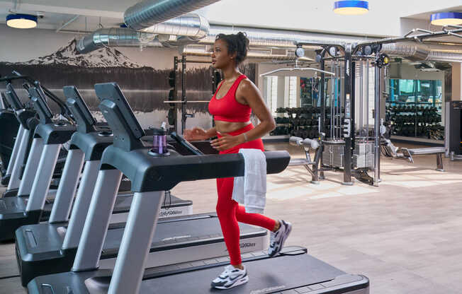 Work on your cardio at the Fitness Center