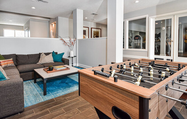 Foosball at Kenyon Square Apartments, Westerville, OH
