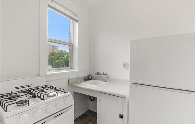 Studio, 1 bath, 332 sqft, $950, Unit 205