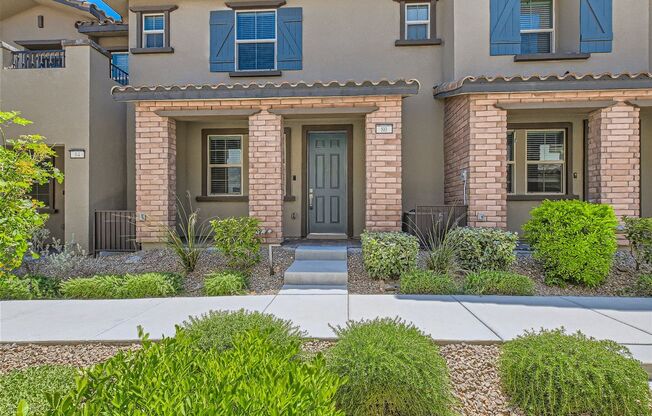 Breathtaking Summerlin TownHome in Gated Community with Rooftop Deck & Community Pool!
