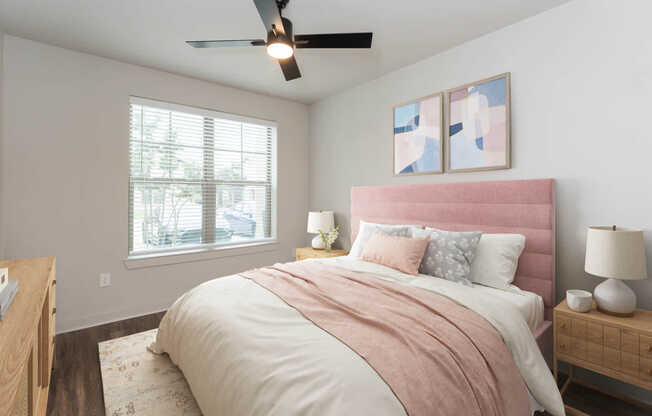 Bedroom with Hard Surface Flooring