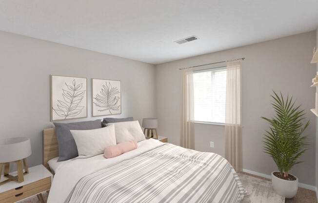 Gorgeous Bedroom at Chinoe Creek Apartments, PRG Real Estate Management, Lexington
