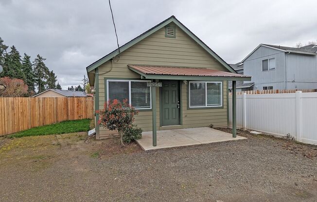 2 bedroom 1 bath single level home