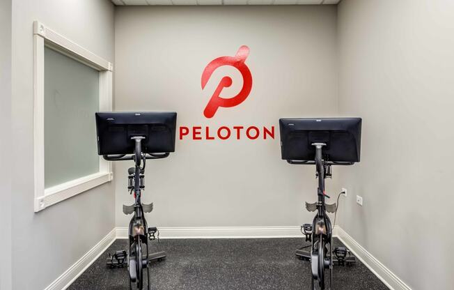 Fitness Center with Peloton Bikes