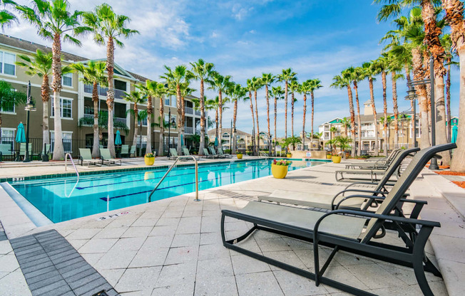 Swimming Pool With Relaxing Sundecks at Seasons at Westchase, Tampa, 33625