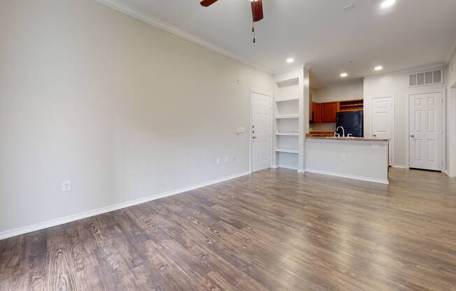 Rustic Redwood (Home Interior Style) at The Canyons Apartments, Fort Worth, Texas