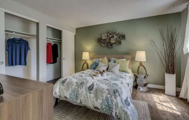 Private Master Bedroom With Extra Storage at Cedar Crest, Beaverton, Oregon