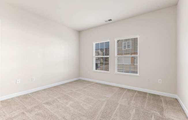 Large Bedroom with two big windows