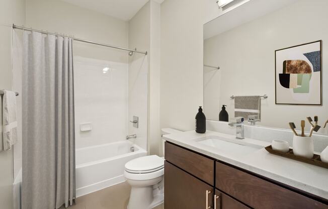 The Maxwell Bathroom at The Maxwell Apartments, Arlington, Virginia