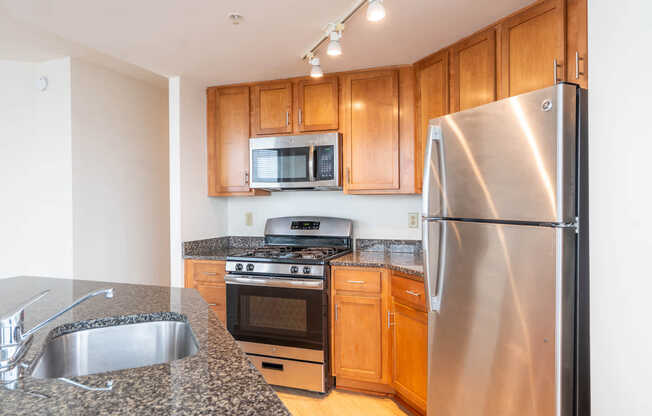 Kitchen with Stainless Steel Appliances