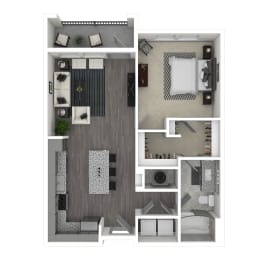 1 bed, 1 bath, 805 sqft, $1,615