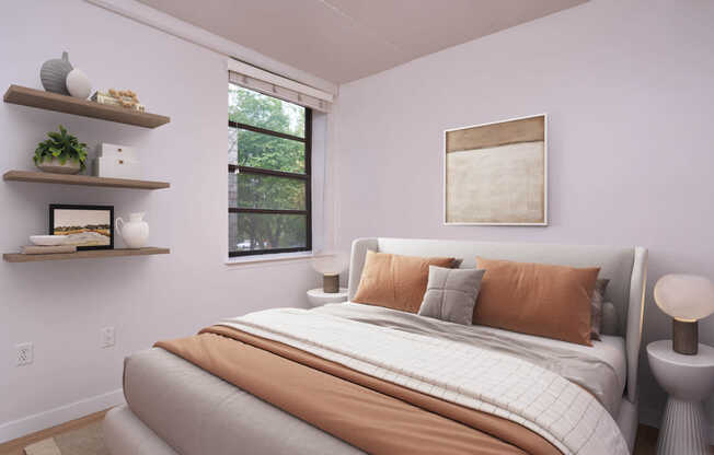 Bedroom with Hard Surface Flooring