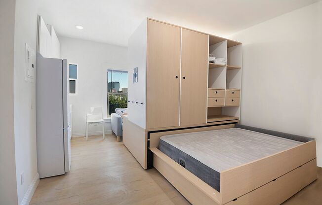 Studio, 1 bath, 214 sqft, $1,600, Unit 117