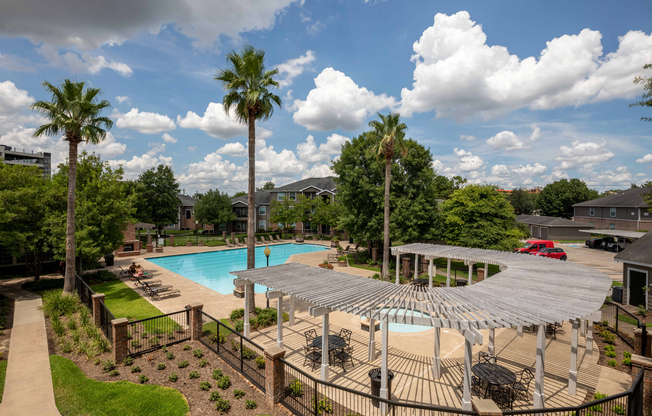 Enjoy our large lap pool and lounge in the Texas sun in style.