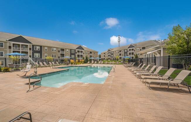 Resort-Style Swimming Pool at The Oasis at Plainville