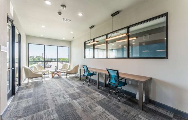 Carpeted Conference Room at Residences at 3000 Bardin Road, Grand Prairie, 75052