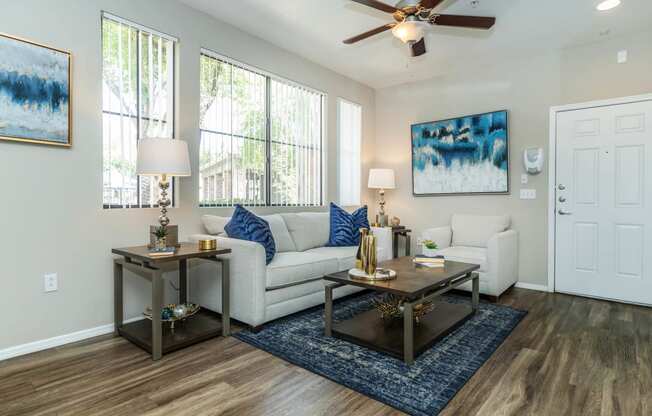 Center table and sofa at The Paseo by Picerne, Goodyear