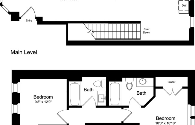 2 beds, 2 baths, 1,064 sqft, $4,026, Unit 011