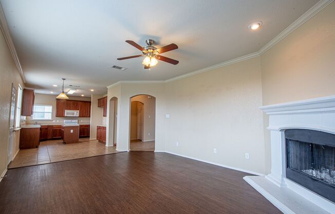 Spacious 4/2.5 Rental in Great ISD & LOTS of Recreational fun close by!