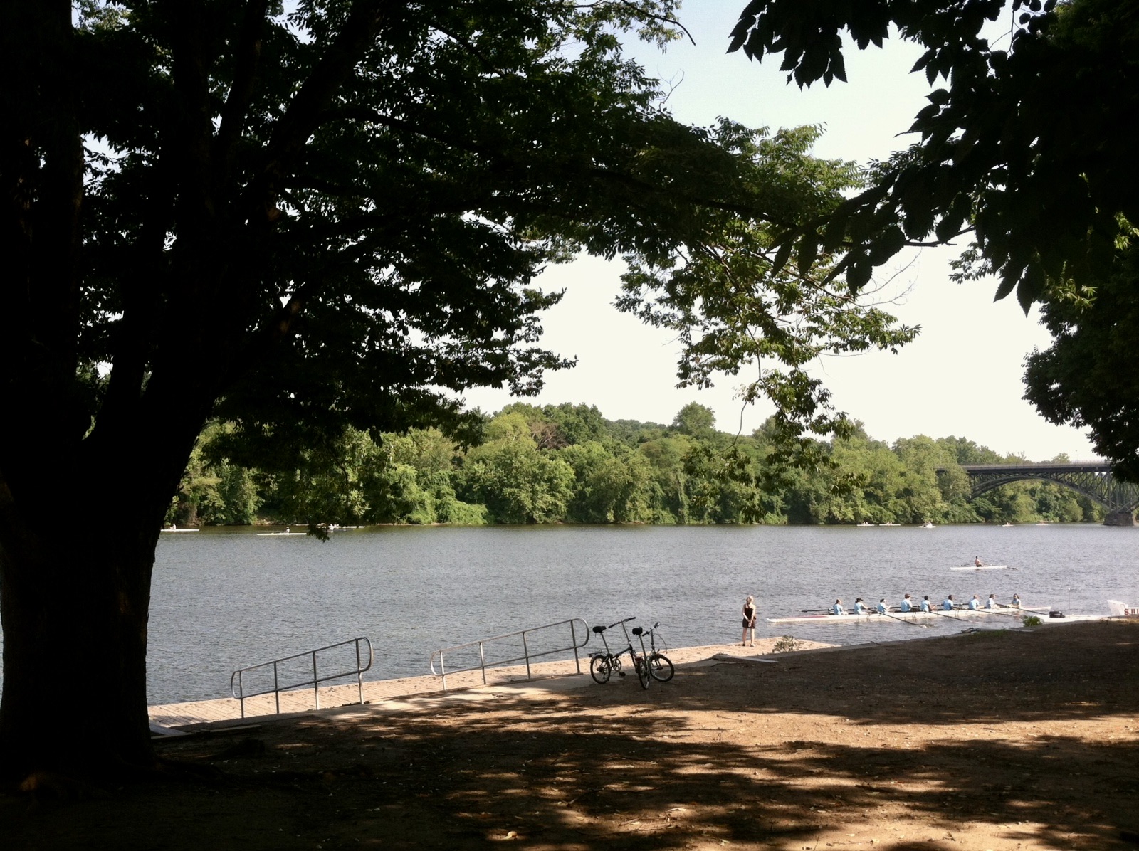 Schuylkill River in East Falls, Philadelphia