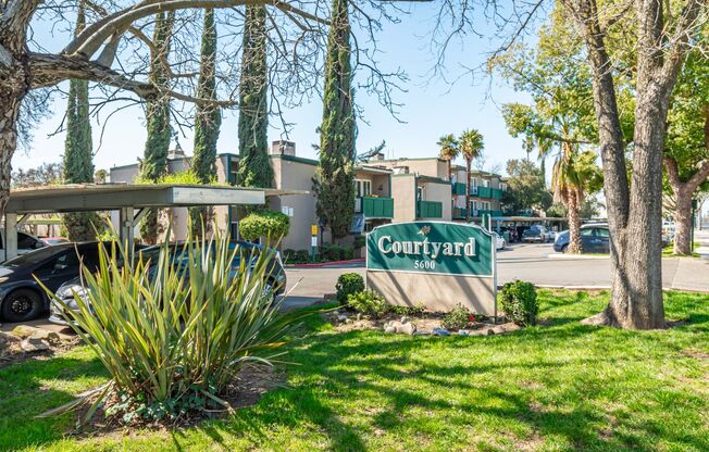 Courtyard Apartments on Marconi Ave - First Month FREE