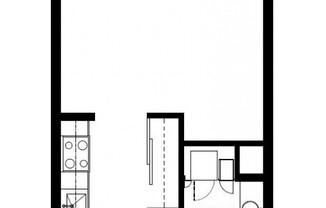 Studio, 1 bath, 463 sqft, $1,295, Unit 221