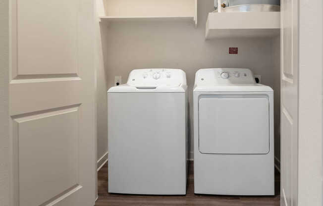 In-home Washer and Dryer