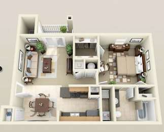 1 bed, 1 bath, 750 sqft, $1,350