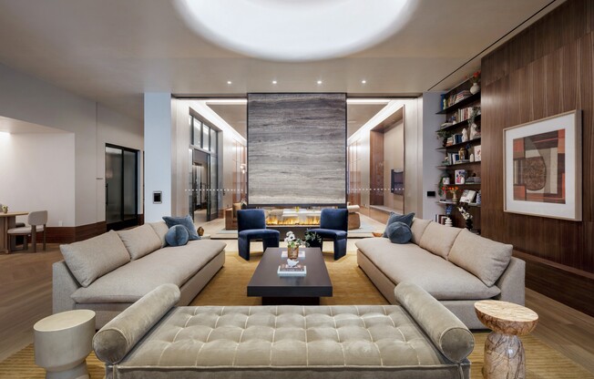 Step into the elegant lifestyle at Mabel, where modern design meets comfort. Our inviting lounge features spacious seating and stylish accents, perfect for relaxation or gatherings. Join us in making Mabel your new home today!