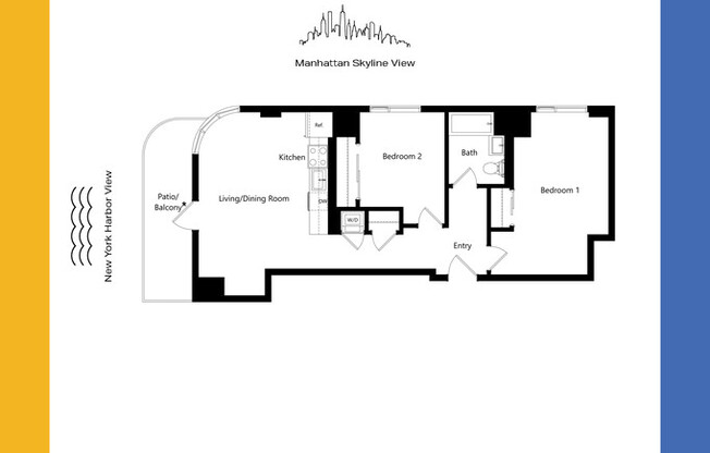 2 beds, 1 bath, $5,195, Unit PH1D