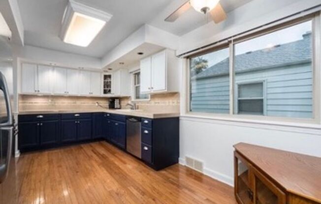 Beautiful 3-bedroom single family home just blocks from Wauwatosa, with garage parking and kitchen appliances!