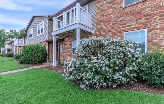 BEAUTIFUL LANDSCAPING OUTSIDE TERRA TRACE APARTMENT HOMES FOR RENT