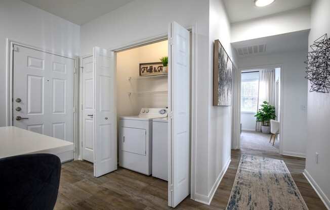 Washer and Dryer in unit