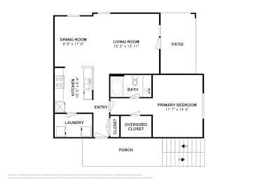 1 bed, 1 bath, 859 sqft, $1,517