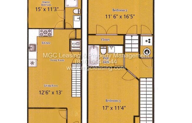 3 beds, 2 baths, 1,224 sqft, $1,626, Unit 2165 SW Timbertrace Ln