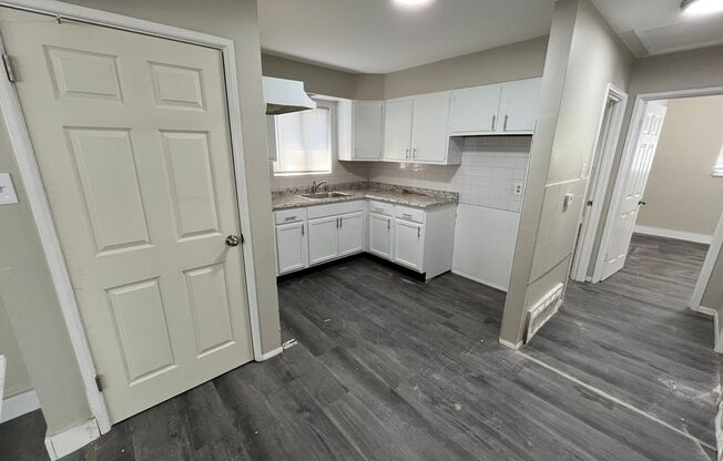 Renovated Two Bedroom One Bath Home Coming Available!