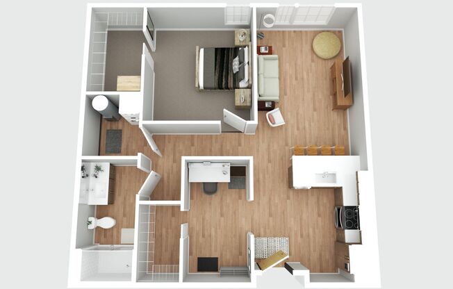 1 bed, 1 bath, 906 sqft, $2,063, Unit One11 509