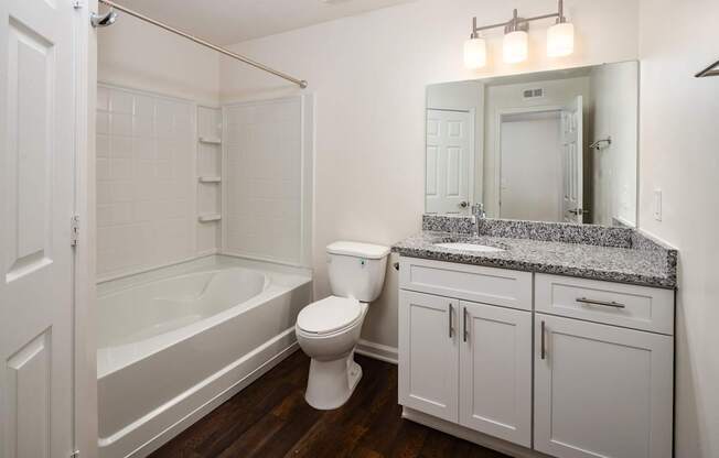 A renovated bathroom