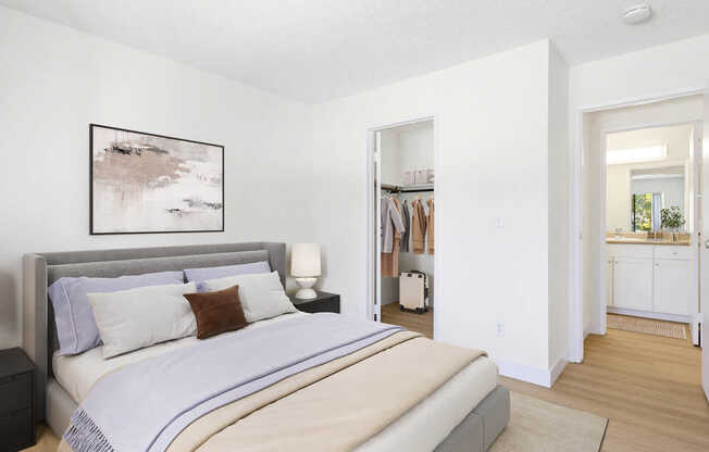 Bedroom with Hard Surface Flooring