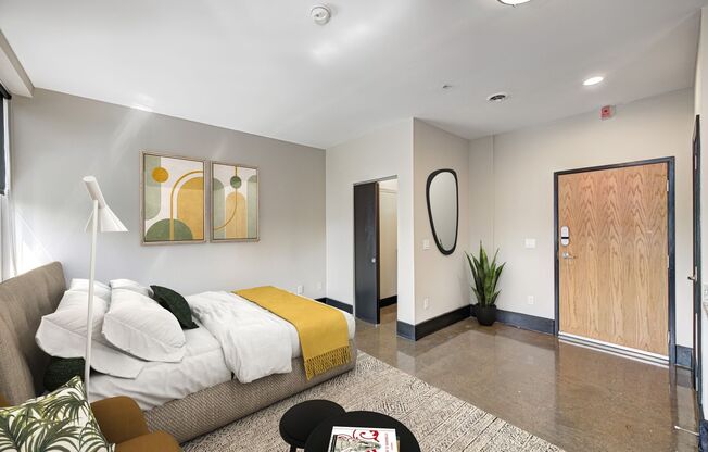 Studio, 1 bath, 412 sqft, $971, Unit 405