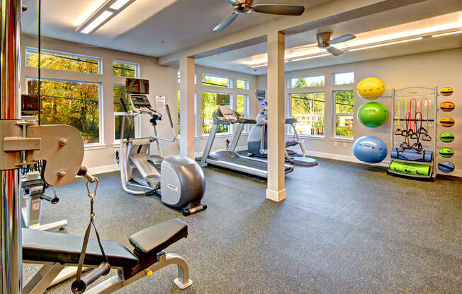 State-of-the-Art Fitness Center at Emerald Crest, Washington