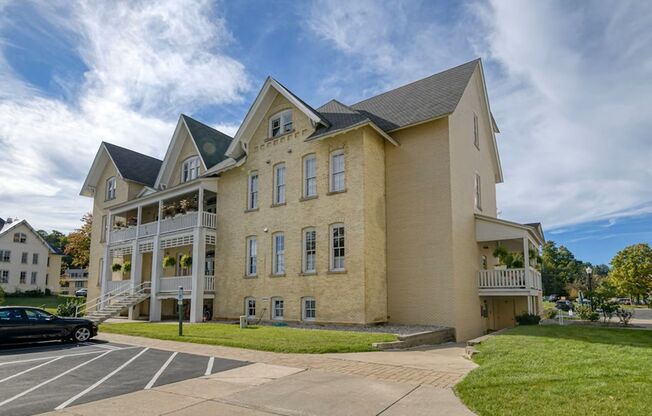 Historic Top Floor Condo For Rent at The Lovely Grand Traverse Commons! Available Off-Seasons: NOW Thru May 2024 and also Sept 2024 Thru May 2025